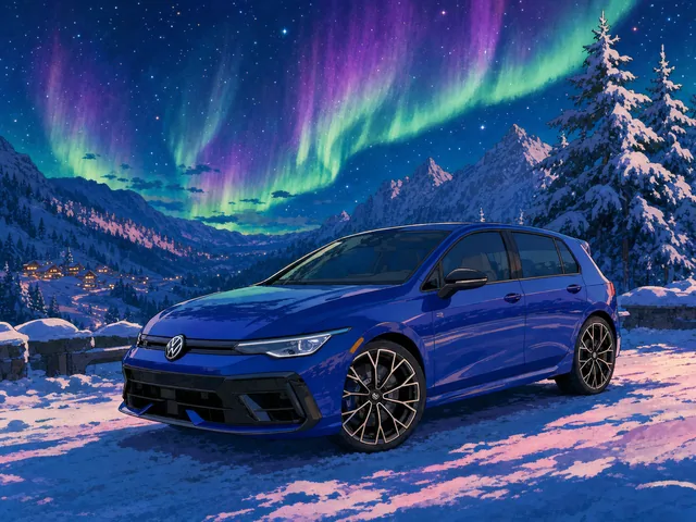 A car in the Polar Night style